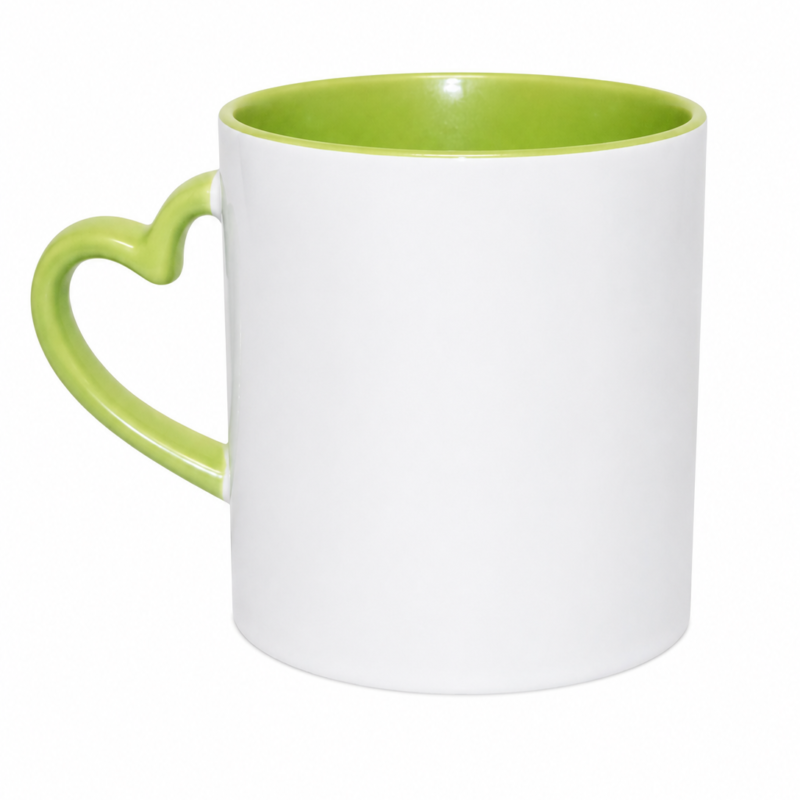 Taza de asa corazón